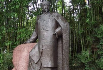 林則徐雕塑-公園園林歷史人物晚清著名民族英雄林則徐銅雕塑