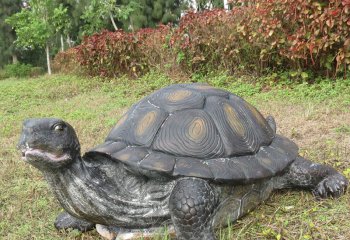 烏龜?shù)袼?戶外草坪創(chuàng)意仿真動物玻璃鋼烏龜?shù)袼?></a>
                    <div   id=