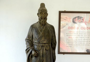 扁鵲雕塑-扁鵲古代醫(yī)學名人銅雕扁鵲雕塑