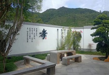 凳子雕塑-小區公園園林石雕仿古長凳雕塑