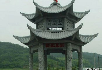 涼亭雕塑-鄉(xiāng)村建設景觀擺放仿古建休閑涼亭雕塑