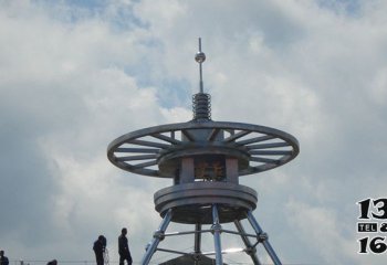 避雷針雕塑-公園廣場創(chuàng)意鏤空避雷針雕塑