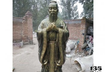 體驗古代藝術(shù)美學(xué)，畢昇名人銅雕的魅力