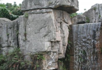 假山雕塑-景區(qū)塑石假山流水瀑布水池景觀(guān)雕塑